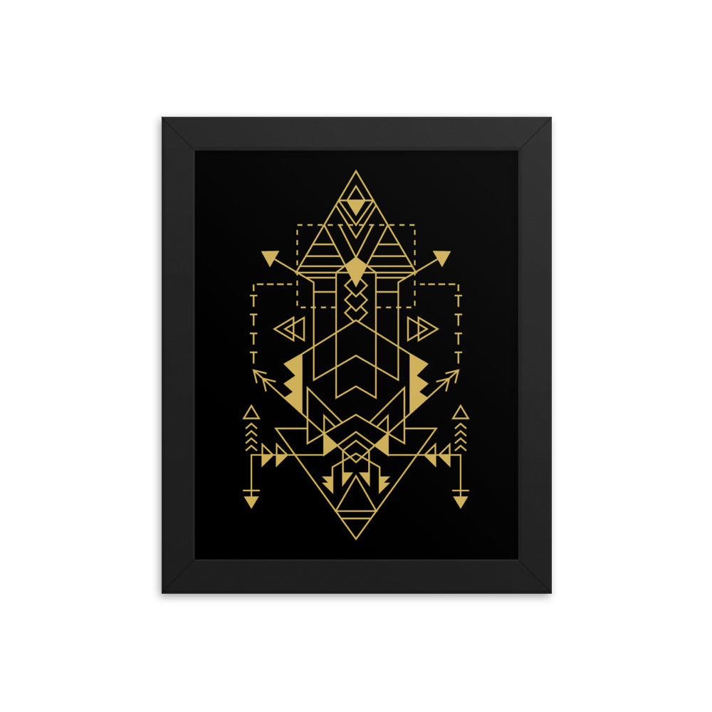 Geometric Pyramid Navajo Style