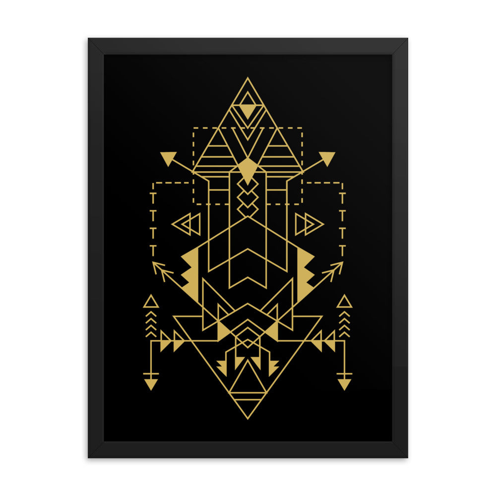 Geometric Pyramid Navajo Style
