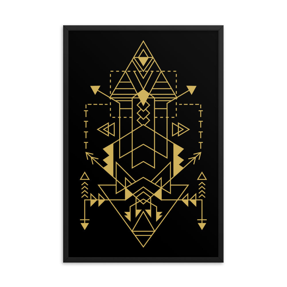 Geometric Pyramid Navajo Style