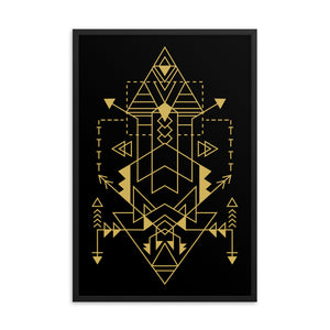 Geometric Pyramid Navajo Style