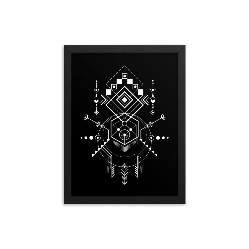 Sacred Geometric Navajo Circle Style