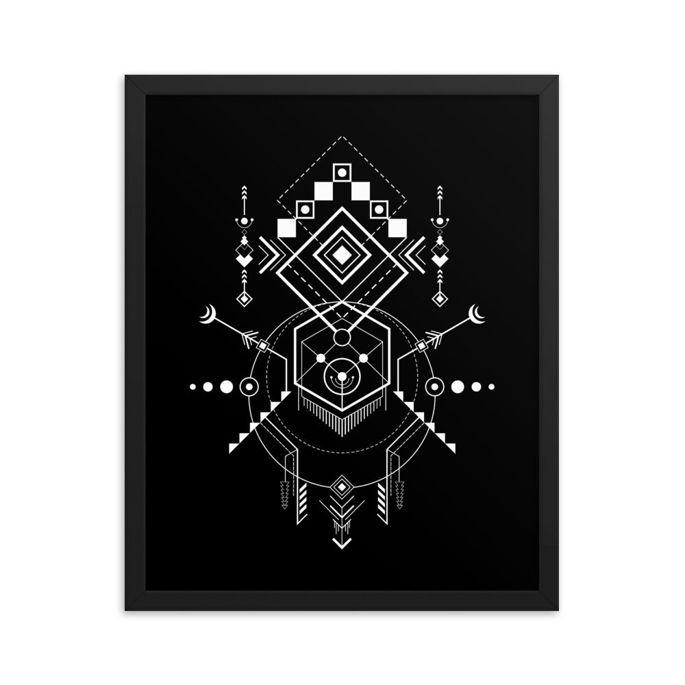 Sacred Geometric Navajo Circle Style