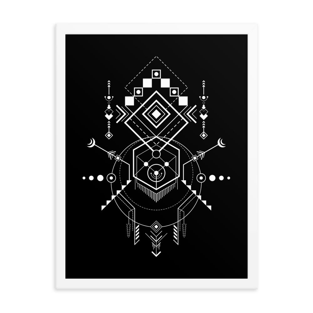 Sacred Geometric Navajo Circle Style