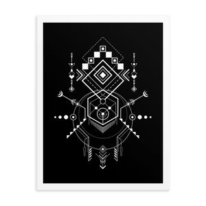 Sacred Geometric Navajo Circle Style