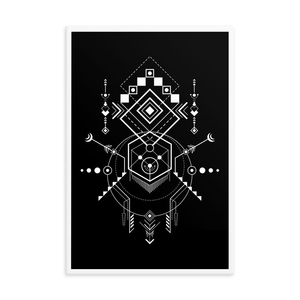 Sacred Geometric Navajo Circle Style