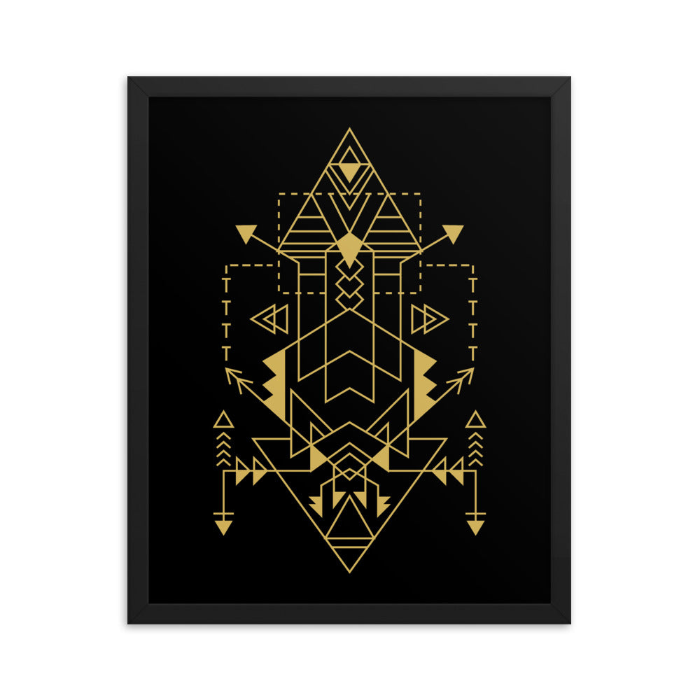 Geometric Pyramid Navajo Style