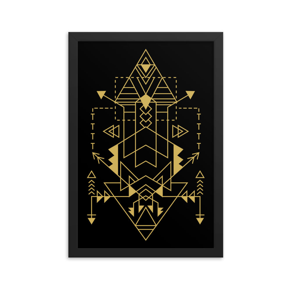 Geometric Pyramid Navajo Style