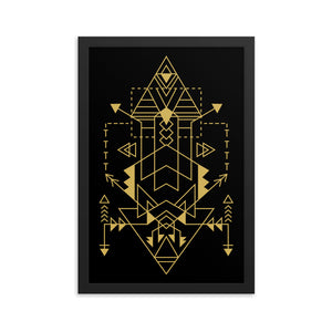 Geometric Pyramid Navajo Style