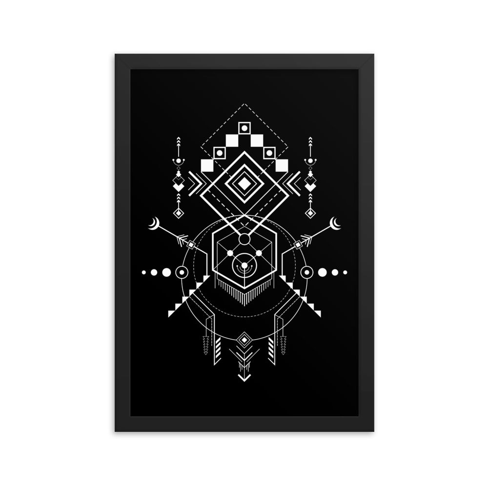 Sacred Geometric Navajo Circle Style