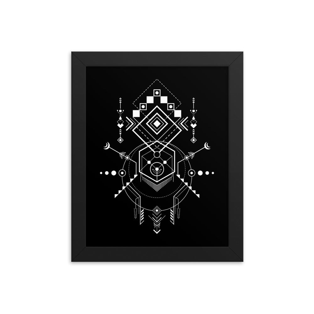 Sacred Geometric Navajo Circle Style